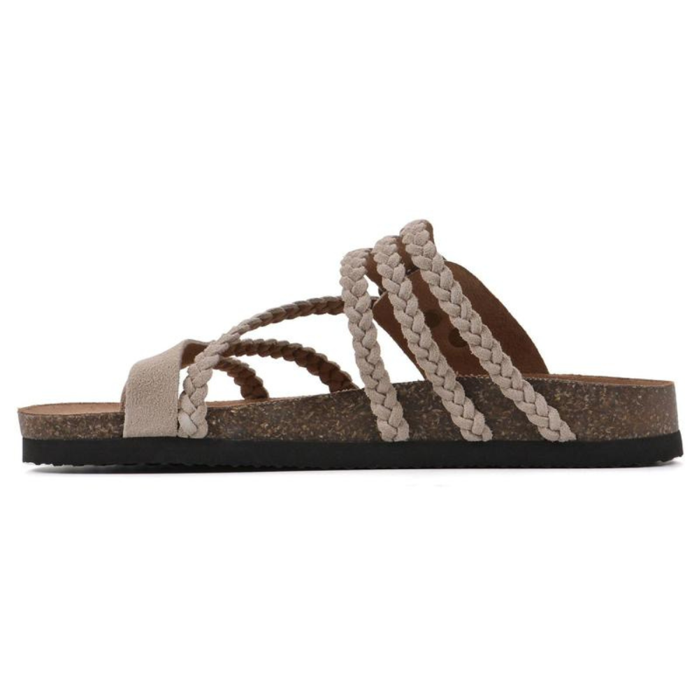 Théodeline | Braided Strap Sandal