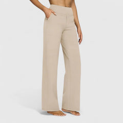 Hilary | Sophisticated Pull-On Trousers with a Wide Waistband