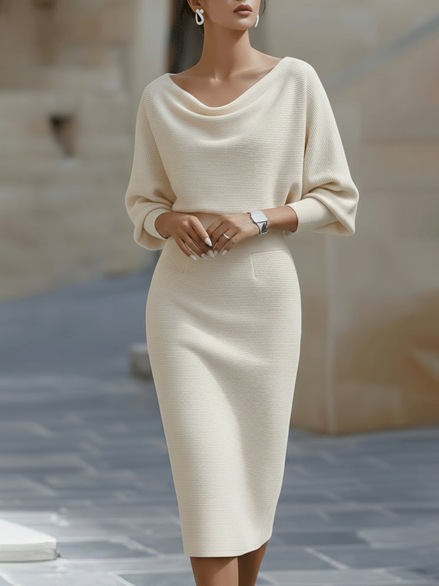 Rosée | Batwing Midi Dress