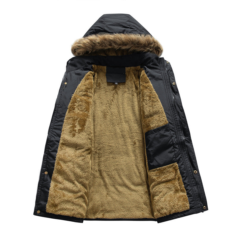 Men's Chic Hooded Puffer Insulated Winter Jacket