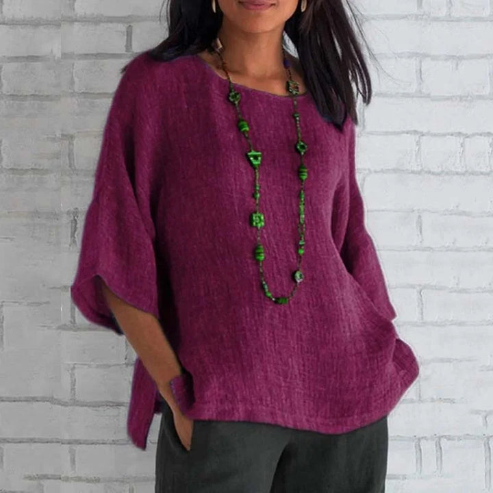 Ffion | Round-Neck Top