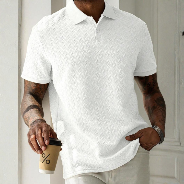 Soren | The Textured Relaxed Polo