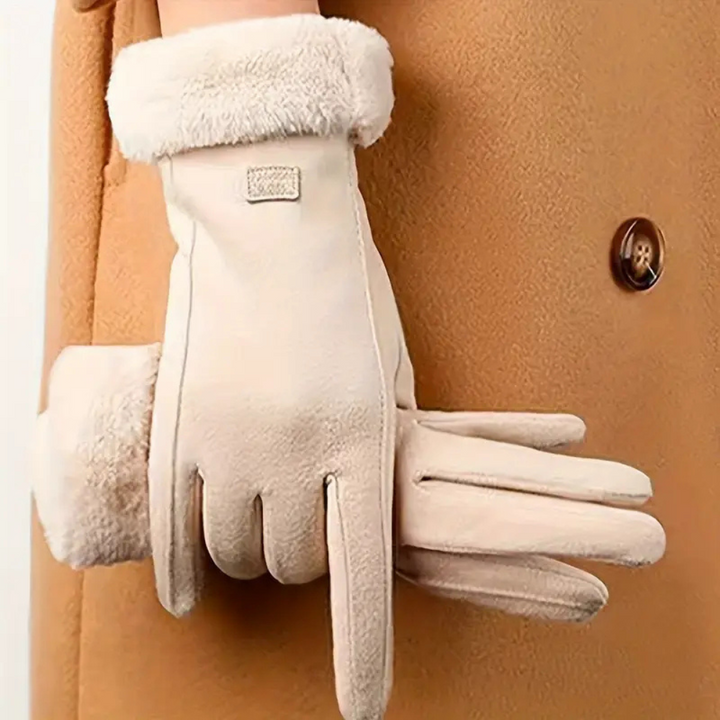 Women's Elegant Insulated Warm Knit Winter Gloves