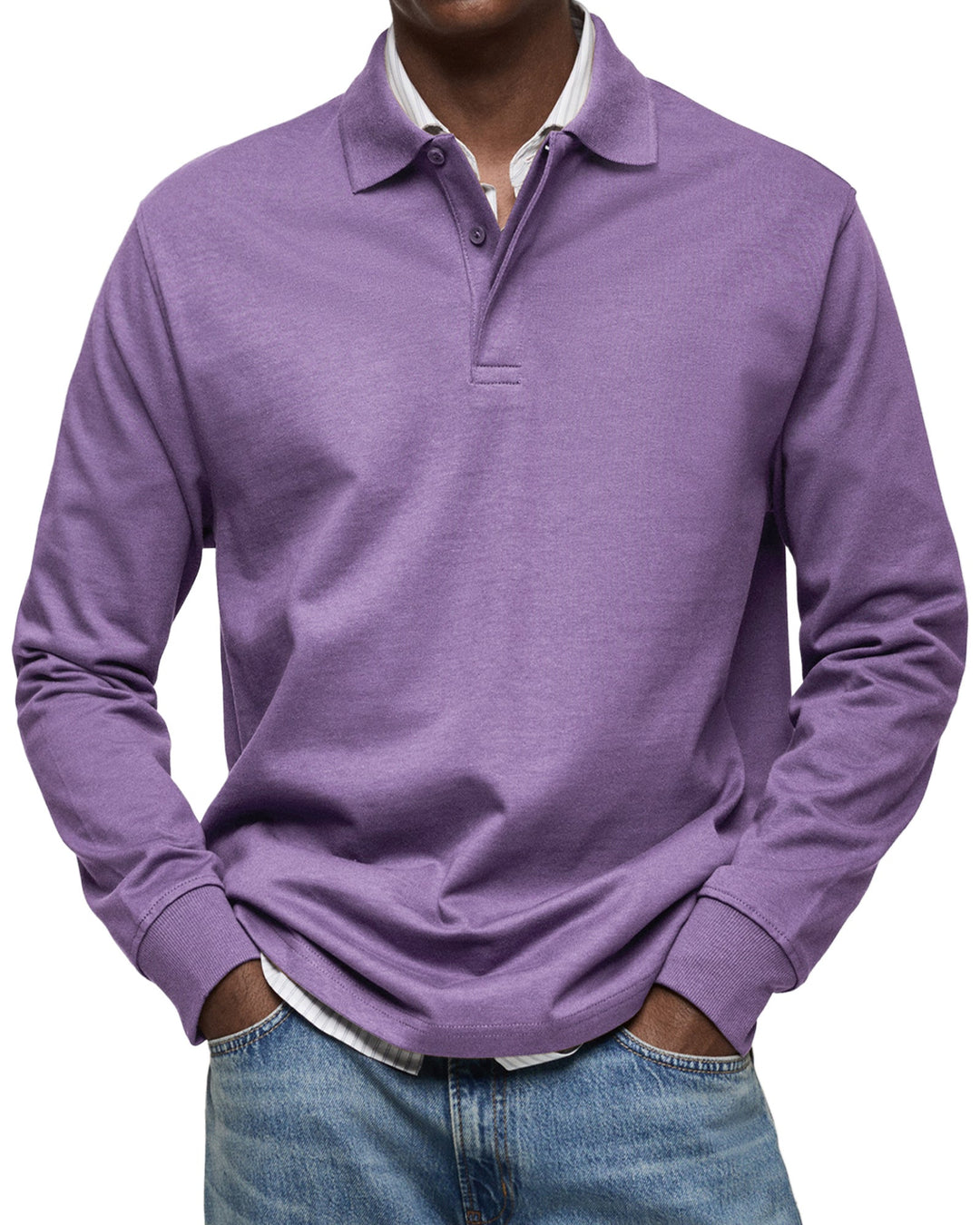 Fletcher | Refined Long Sleeve Polo