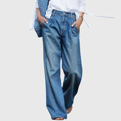 Ava | Timeless Wide-Leg Denim Jeans