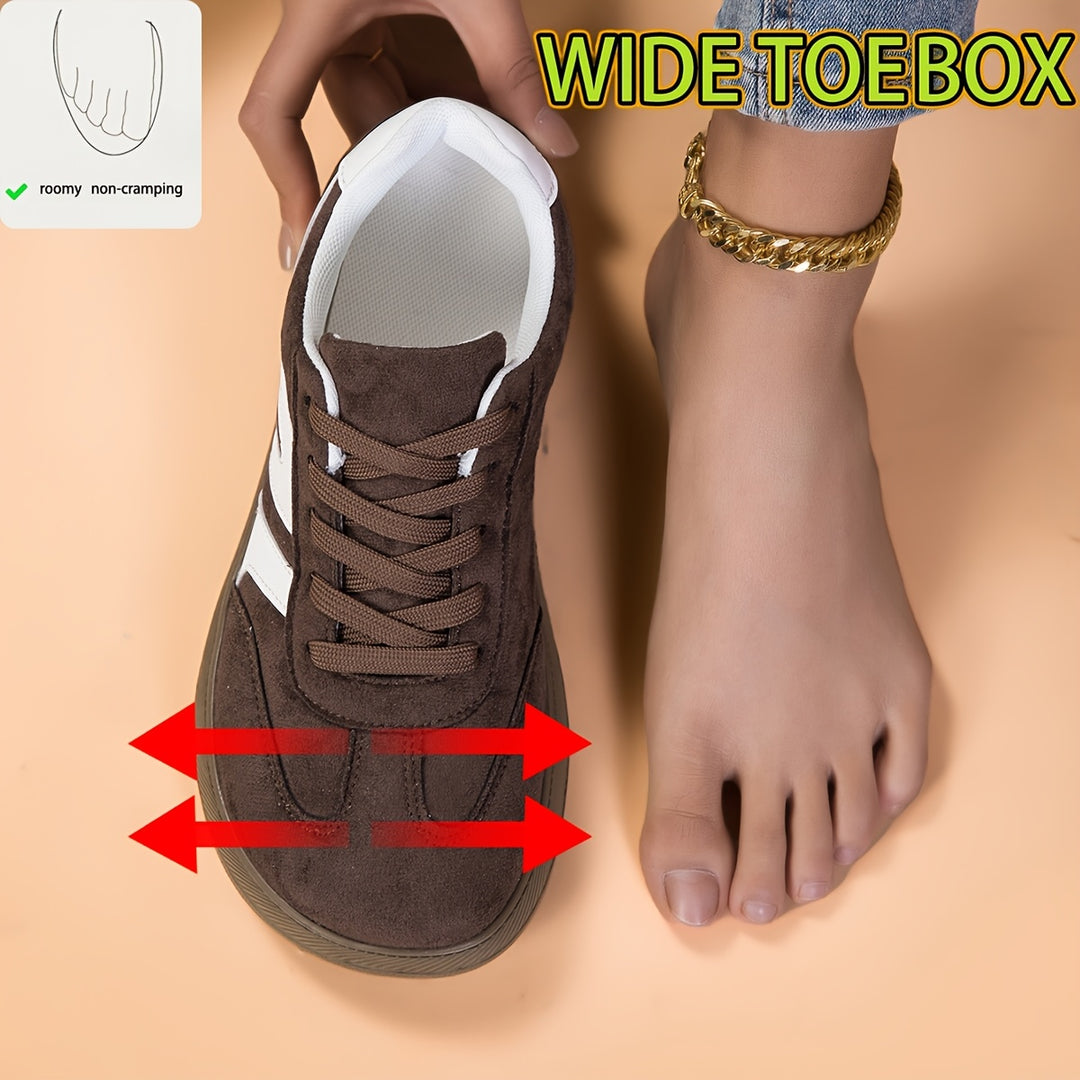 Women's Minimalist Low Top Wide Toe Box Shoes