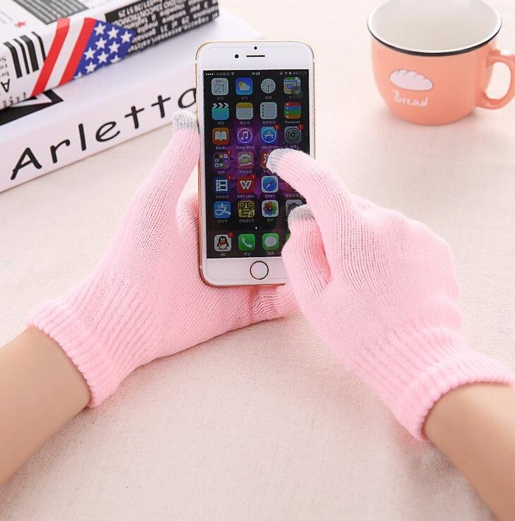 Women's Timeless Warm Suede Fleece Winter Gloves