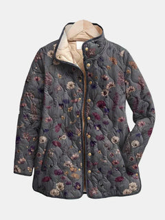 Niva | Vintage Floral Quilted Jacket