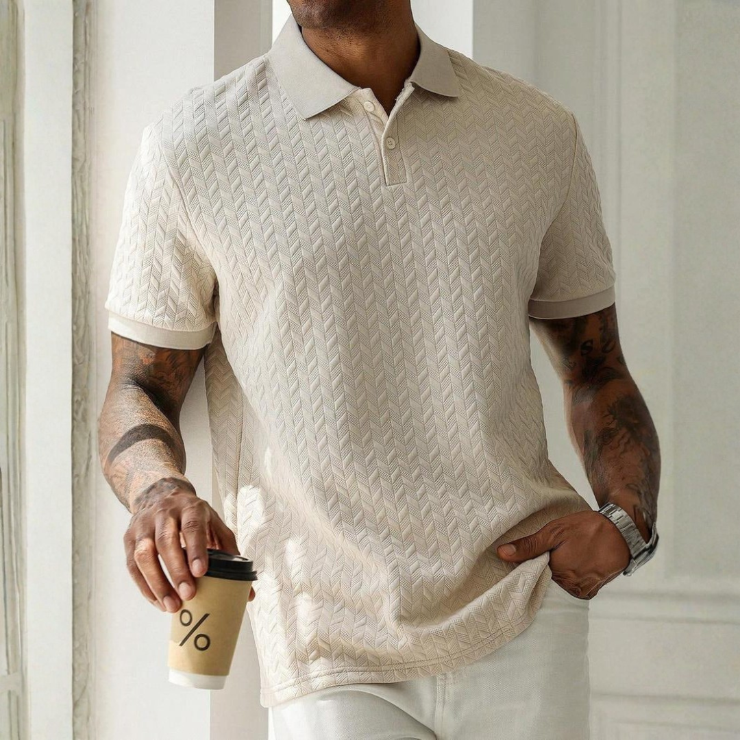Soren | The Textured Relaxed Polo