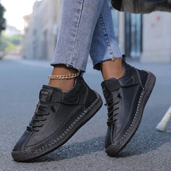 Saela | Wide-Fit Orthopedic Sneakers with Elastic Side Panels