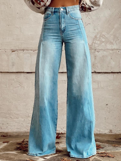Clémentine | Polished Palazzo Trousers