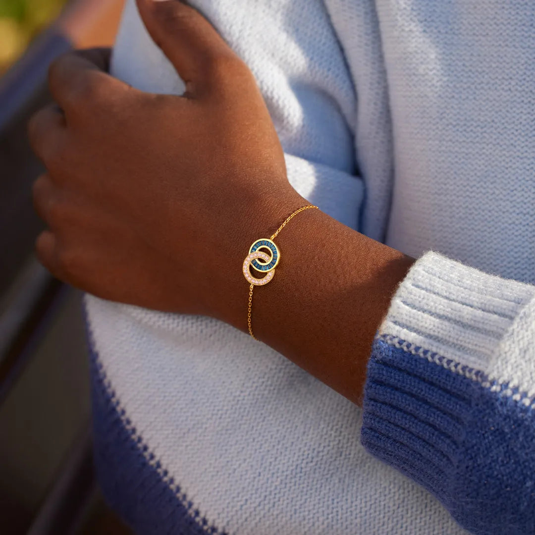 Women's Elegant Birthstone Friendship Bracelets