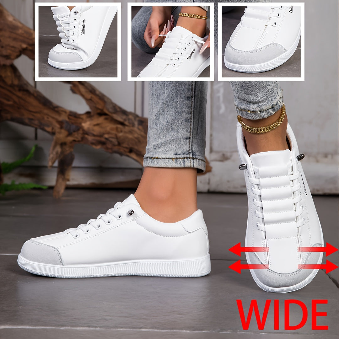 Women's Lightweight Slip On Wide Toe Box Sneakers