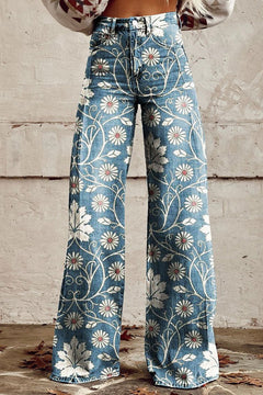Chantal | Wide-Leg Boho Trousers