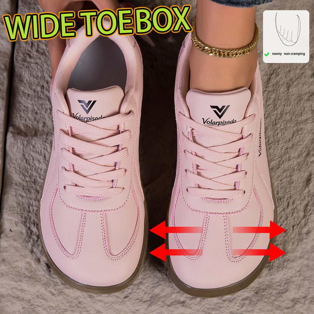 Women's Lightweight Wide Toe Box Platform Sneakers
