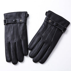 Caspian | Men's Stylish Warm Winter Leather Gloves