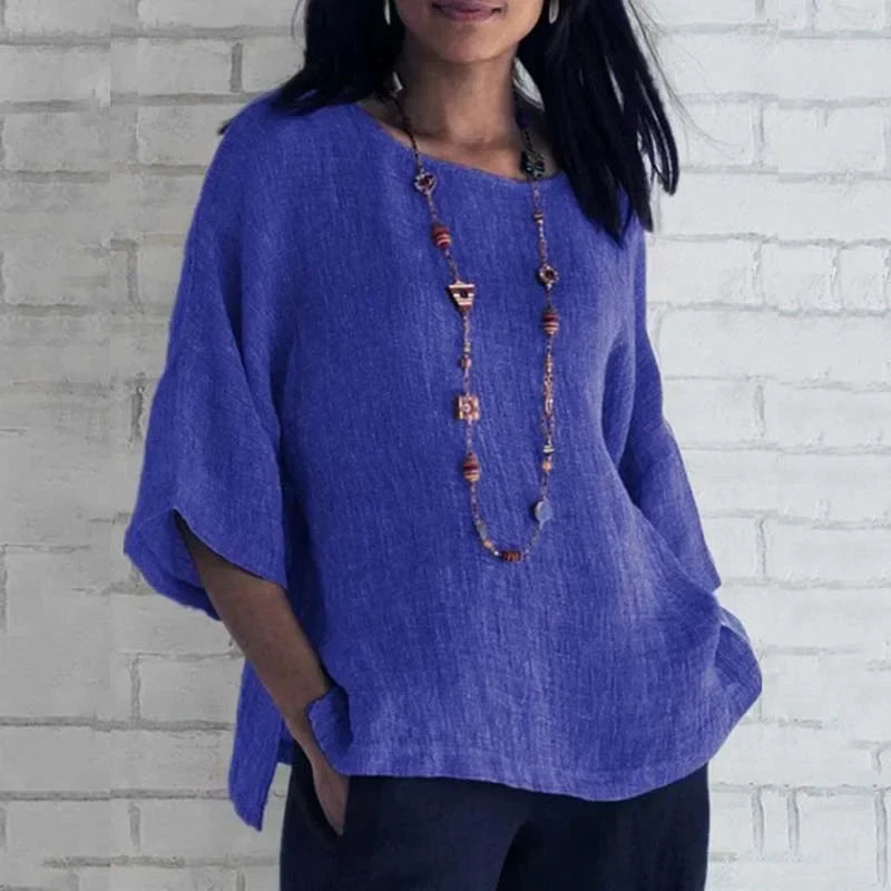 Ffion | Round-Neck Top