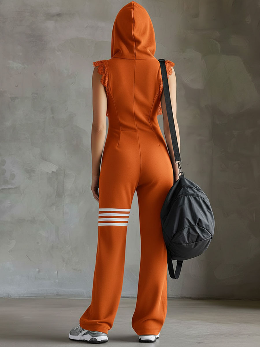 Tiphaine | Hooded Jumpsuit