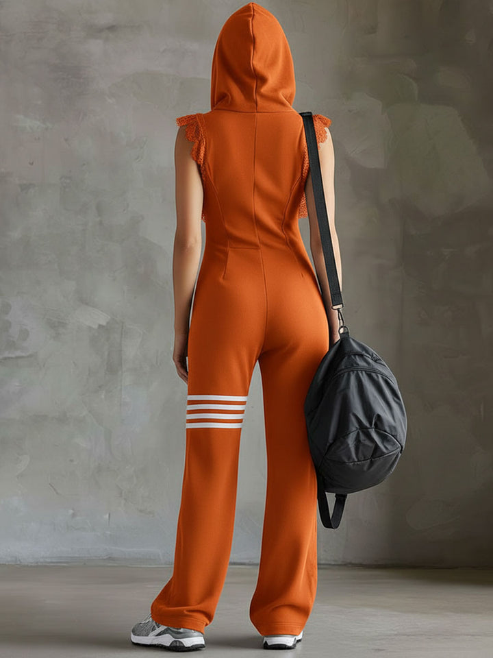 Tiphaine | Hooded Jumpsuit