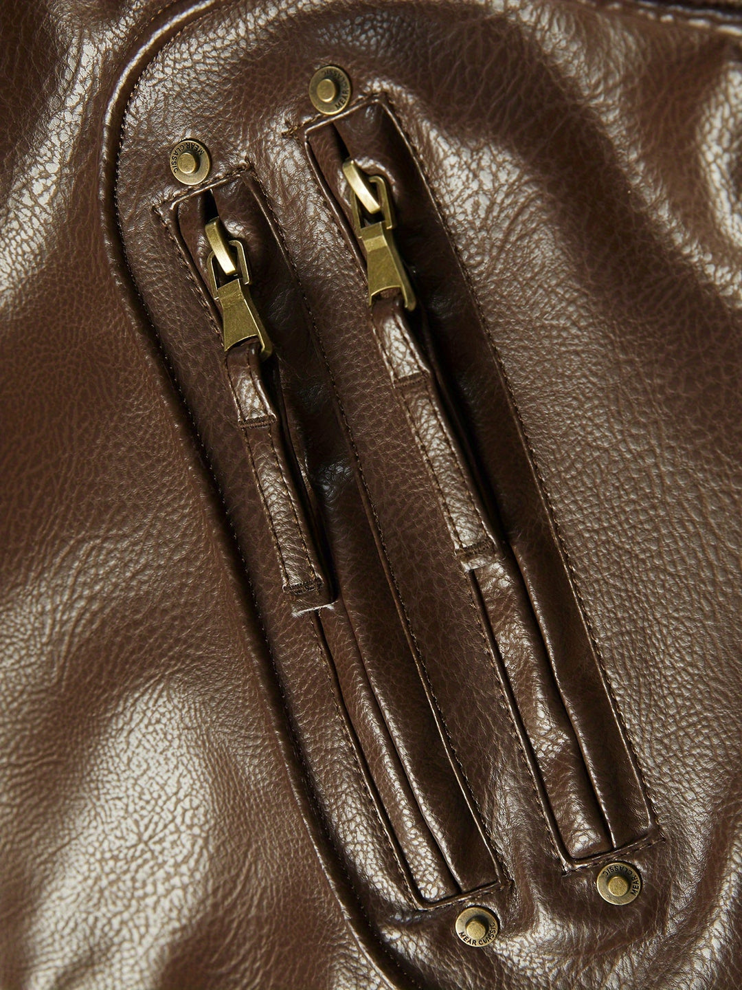 Gordon | Military Leather Biker Jacket