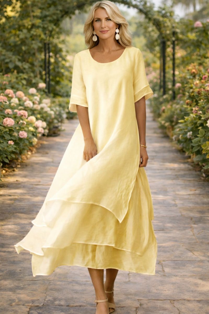 Cécilia | Tiered Maxi Dress