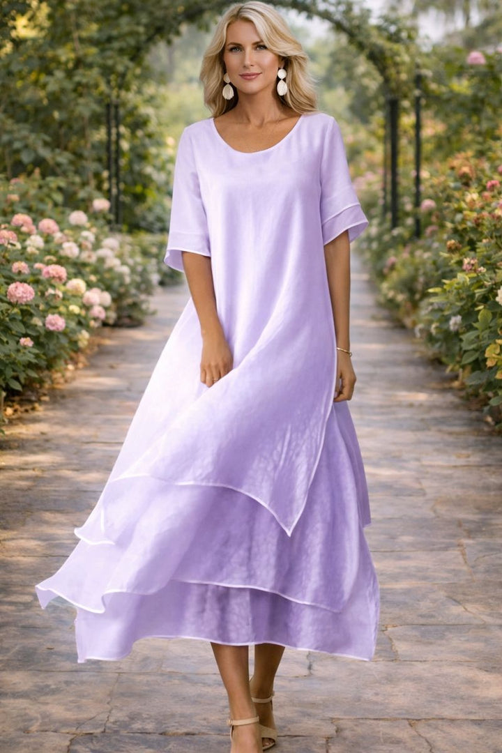 Cécilia | Tiered Maxi Dress