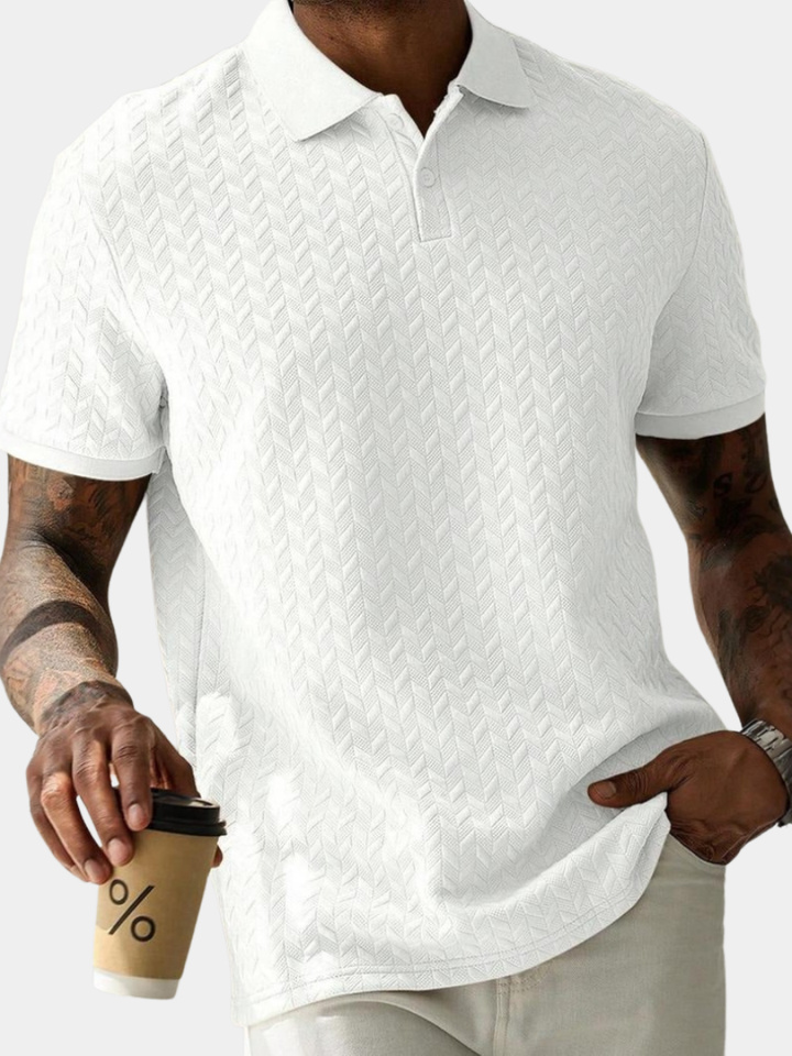 Soren | The Textured Relaxed Polo