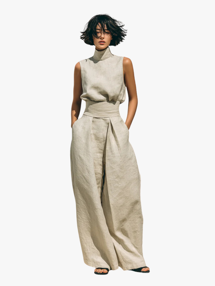 Deirdre | Sleeveless Two-Piece Set