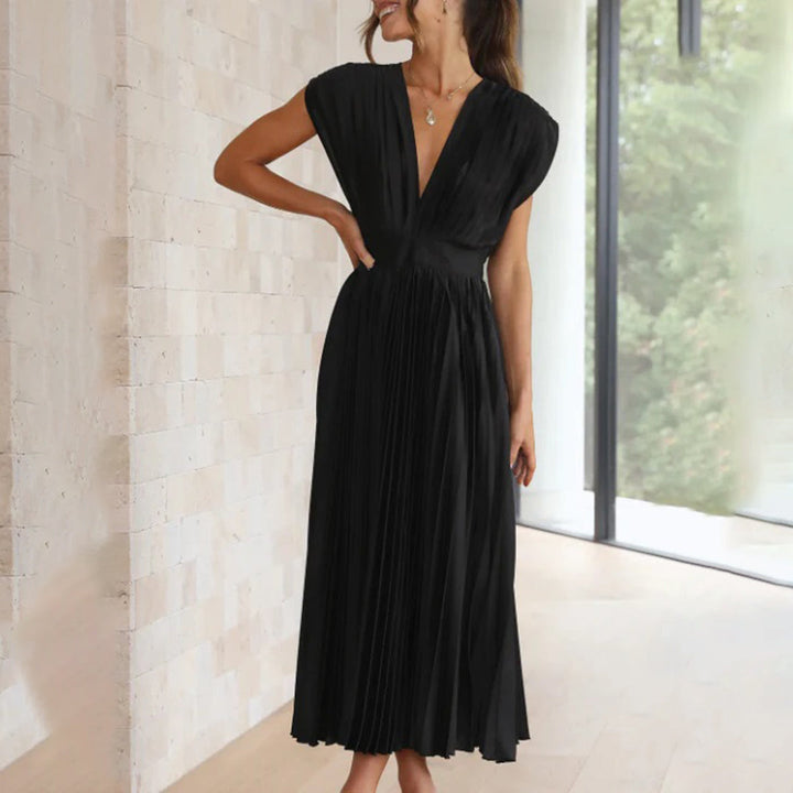 Opaline | Pleated Midi Dress