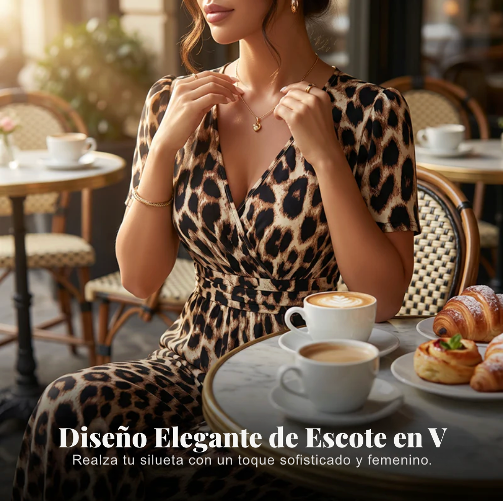 Georgine | Wide-Leg Wrap Jumpsuit