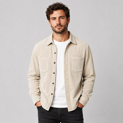 Cyril | Men's Regular Fit Chest Pocket Overshirt