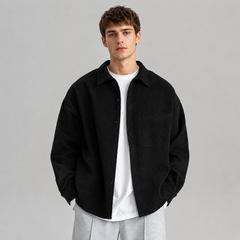 Barnaby | Men's Loose Fit Long Sleeve Overshirt