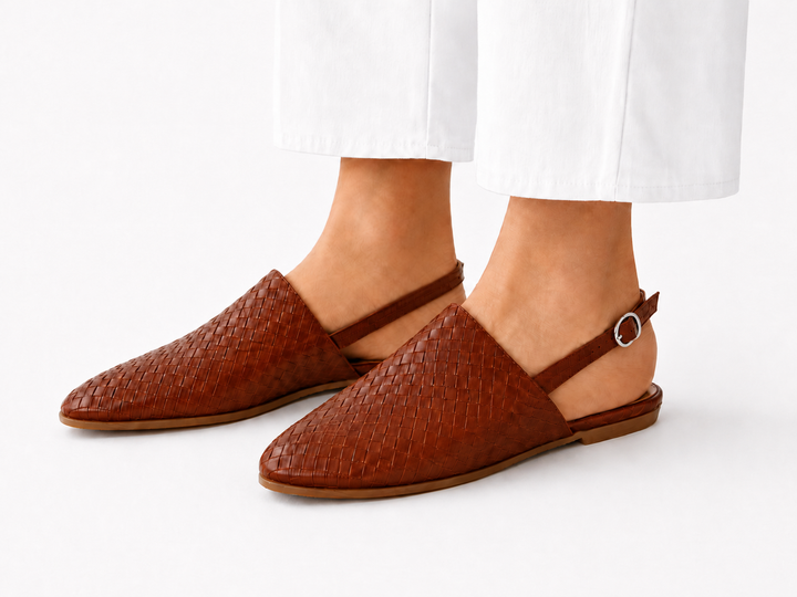 Louise | Pointed Slingback Flat