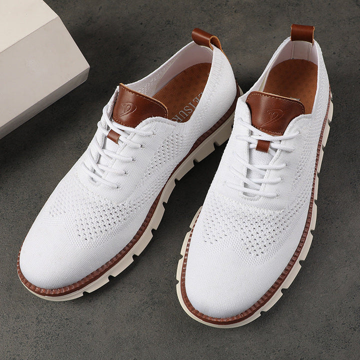 Men’s Lightweight Knit Sneakers | Breathable Slip-On Runners | Everyday Walking Shoes Canada