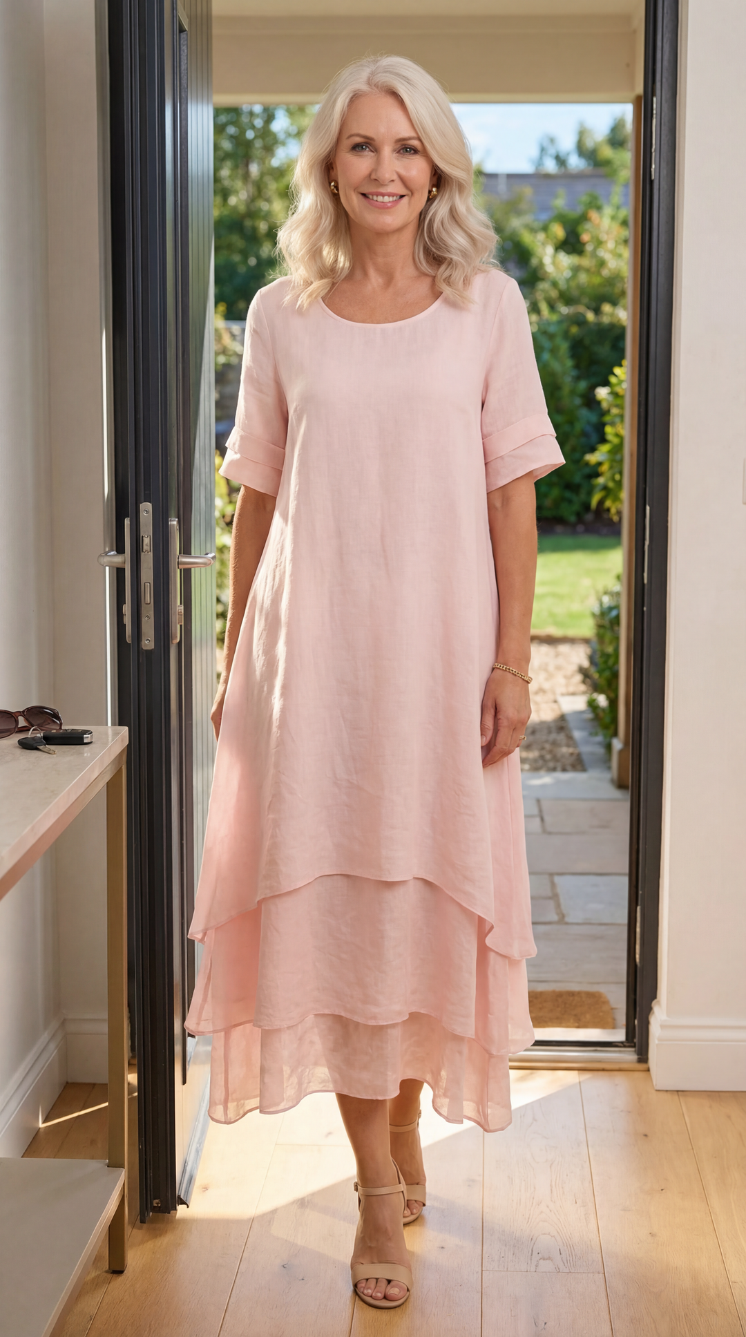 Cécilia | Tiered Maxi Dress