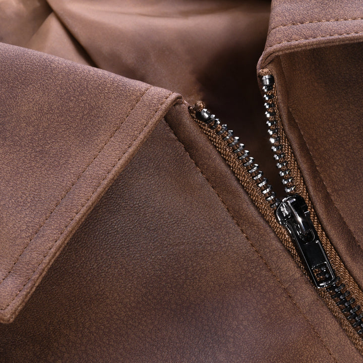 Walter | Classic Leather Trucker Jacket