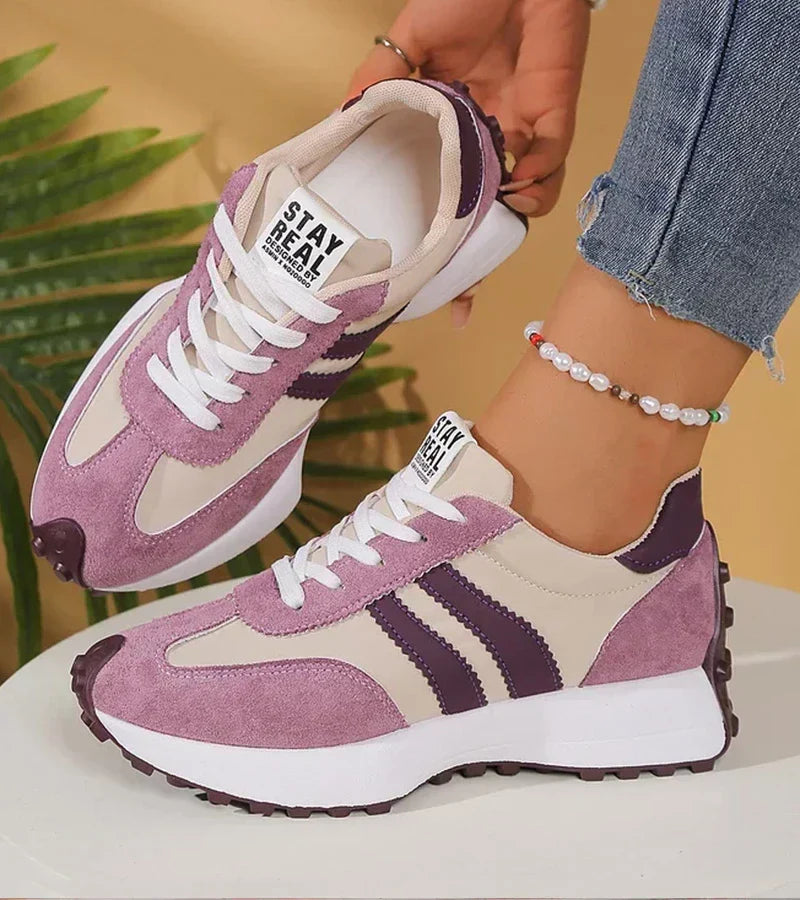 Aurora | Orthopedic Retro Block Sneaker