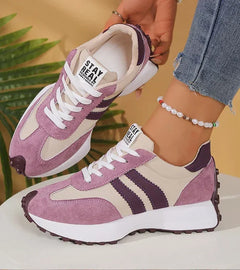 Aurora | Orthopedic Colour Block Sneaker with a Non-Slip Sole
