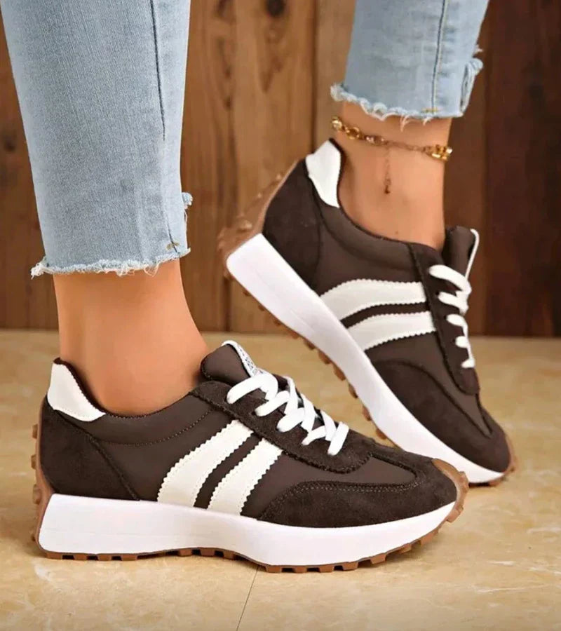 Aurora | Orthopedic Retro Block Sneaker