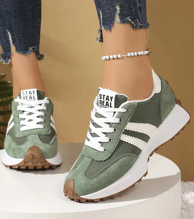 Aurora | Orthopedic Retro Block Sneaker
