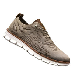 Knit Walking Sneakers with a Shock-Absorbing Sole
