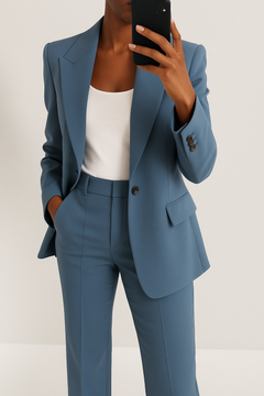 Oriane | Elegant Two-Piece Suit with a Notch-Lapel Blazer