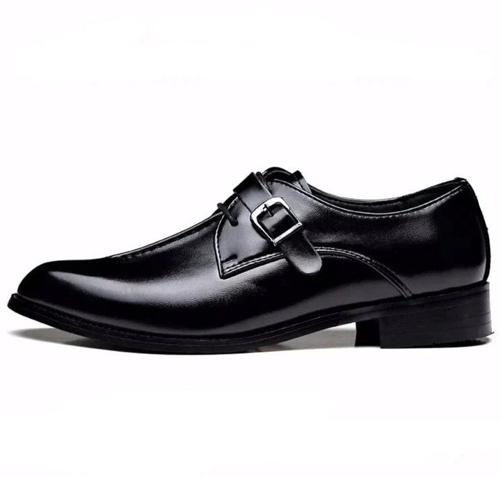 Men’s Monk Strap Dress Shoes | Polished Leather | Classic Formal Footwear
