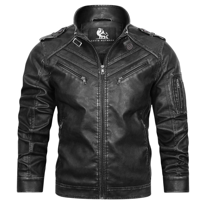 Maxwell | Tactical Leather Moto Jacket