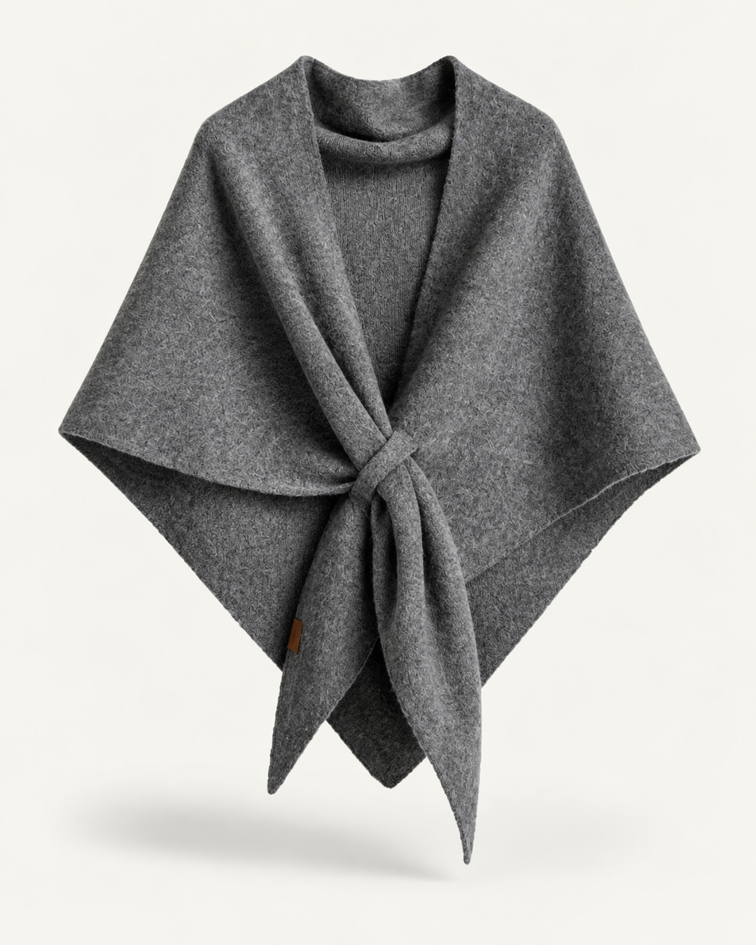 Women's Timeless Winter Triangle Scarf - Dark Grey
