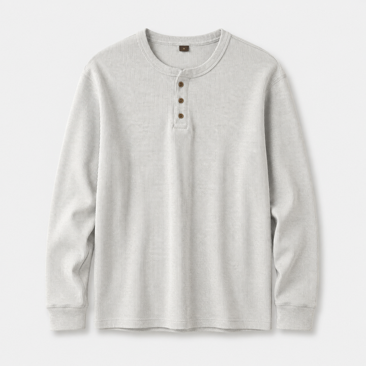 Humphrey men's soft henley shirt - photo 2
