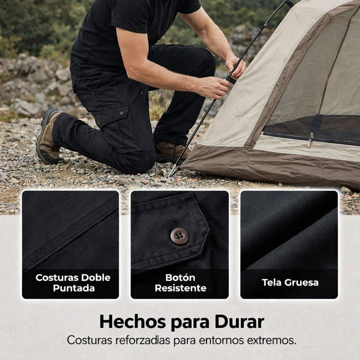 Declan | Multi-Pocket Cargo Trouser