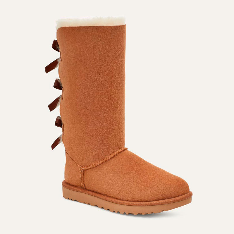 Women's Stylish Winter Knee High Fur Boots