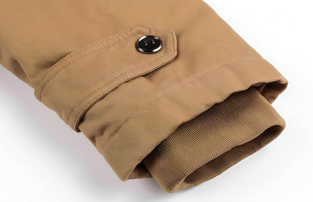 Men's Stylish Fleece-Lined Rain Winter Jacket