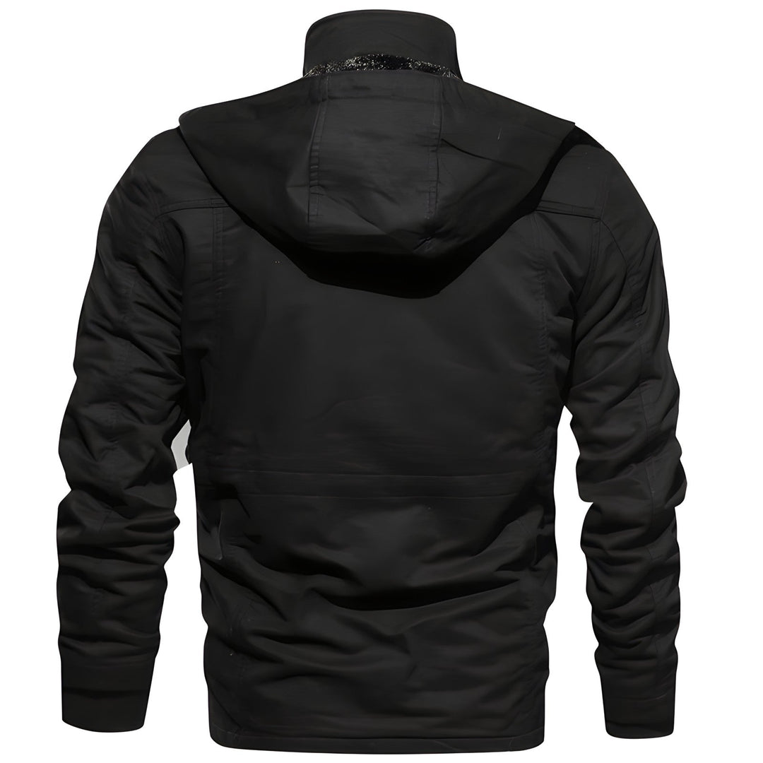 Men's Stylish Fleece-Lined Rain Winter Jacket